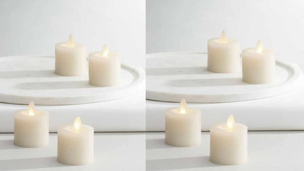 Pottery Barn Premium Flicker Flameless Votive Candle