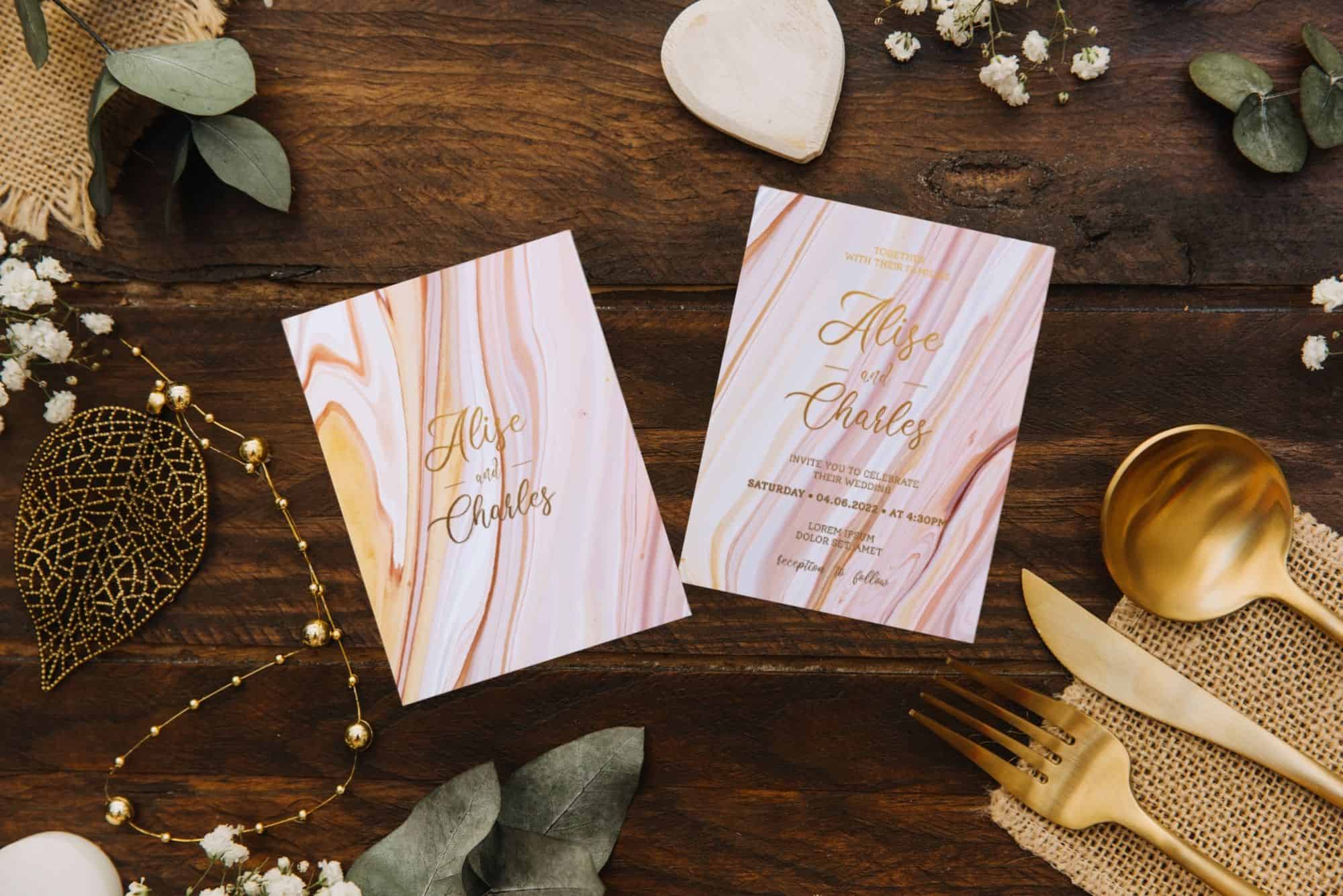 Rustic Wedding Invitations