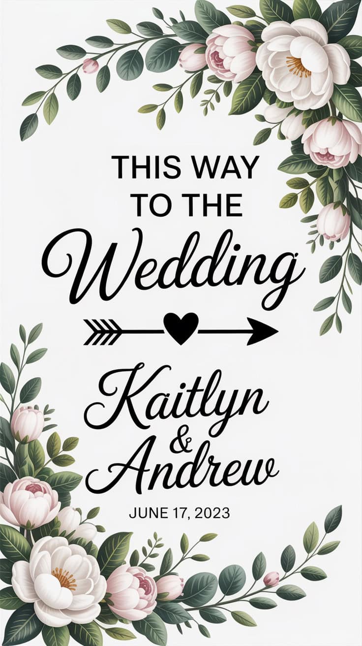 a elegant wedding directional sign featu fR3DKZGdS ekQEAXrHtnYQ vqpNL3LmSQ aupPxoWO6jA 1