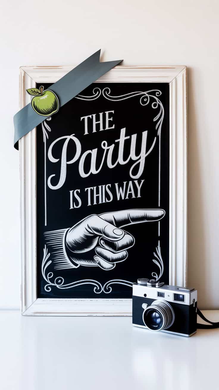 a vintage style chalkboard sign with orn NW6hY2DTTtORSjZXBFix6A vMZ9j9FLRJ2hmEyVuT49AQ 1