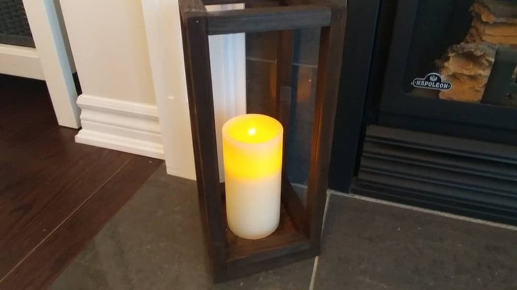 Rustic Wood Lanterns in Three Sizes