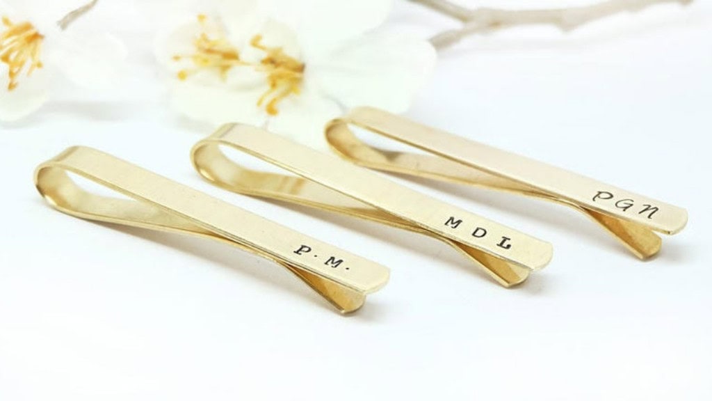 Personalized Tie Pins with Gift Box