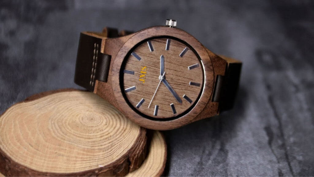 Engraved Wooden Watch for Groomsmen