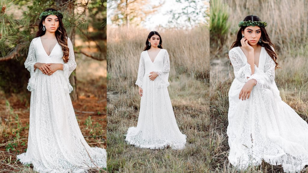 Isolde Fairy Elven Wedding Gown