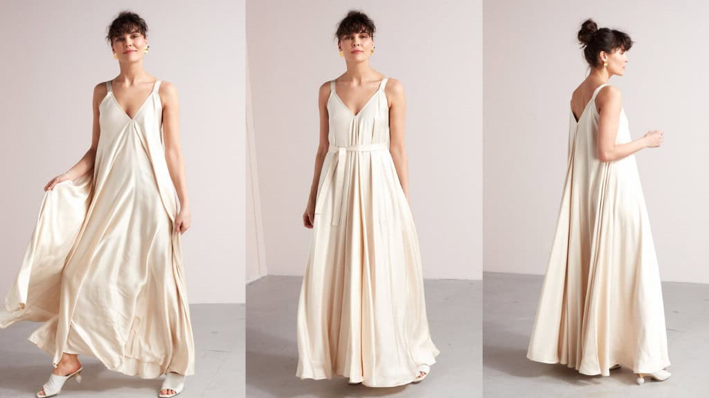 MALIA Lightweight Flowy Maxi Dress