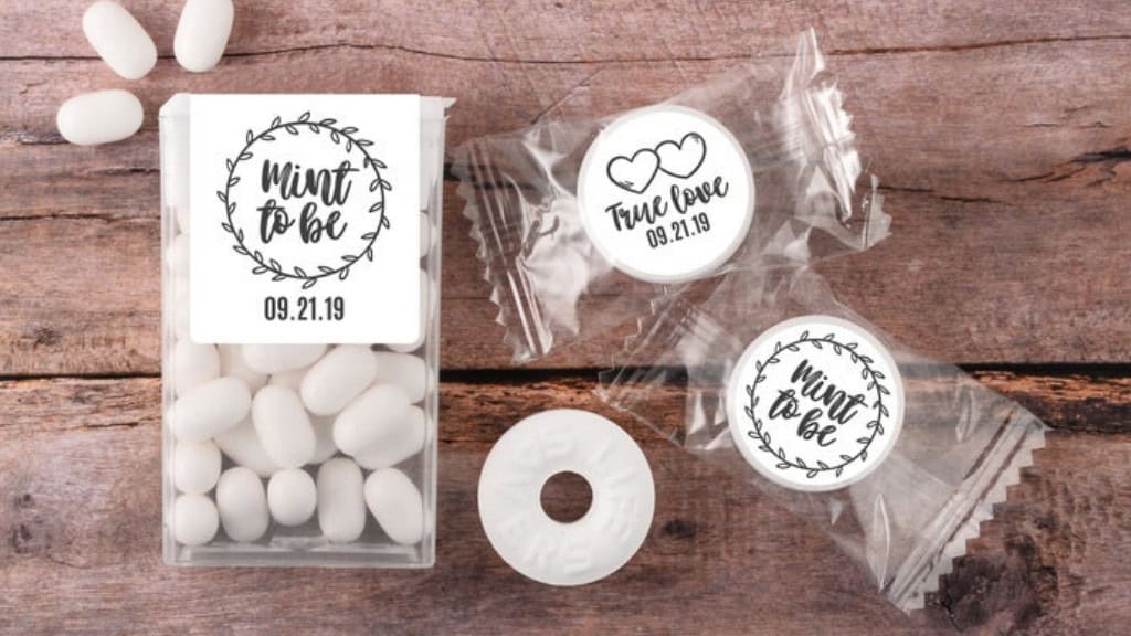 Personalized Mint to Be Tic Tac Labels