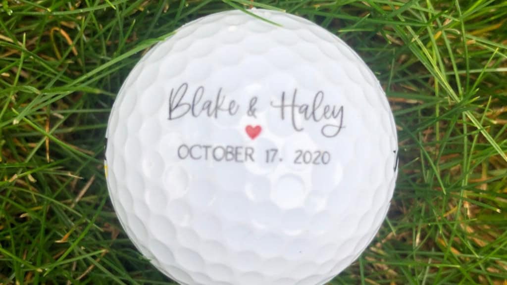 Personalized Golf Balls Gift