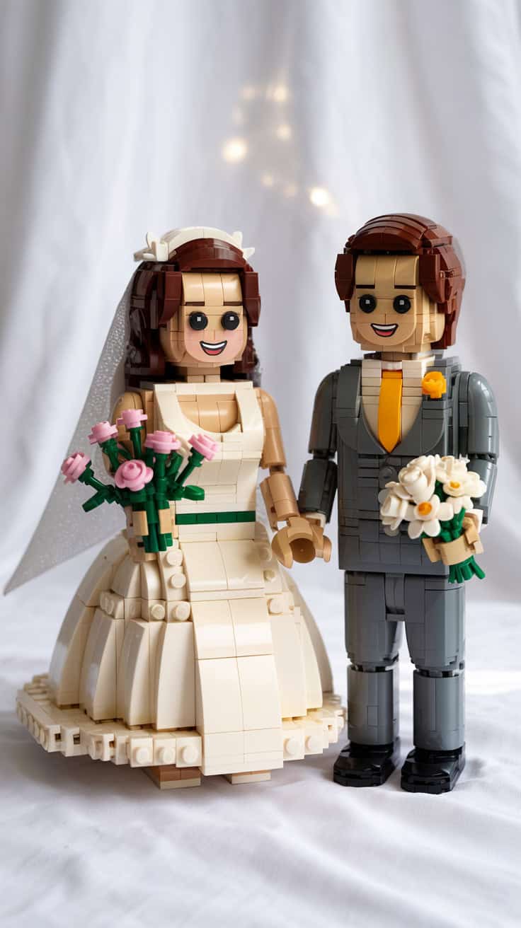 a charming lego style figurine set depic j3eyEYC1RHuyCisslobL0g u t0s0thSpy5X4DFOTBG5Q