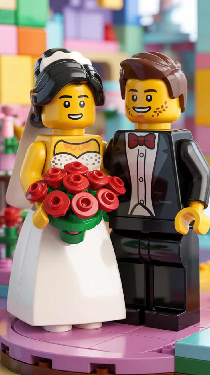 a digital rendering of a charming lego