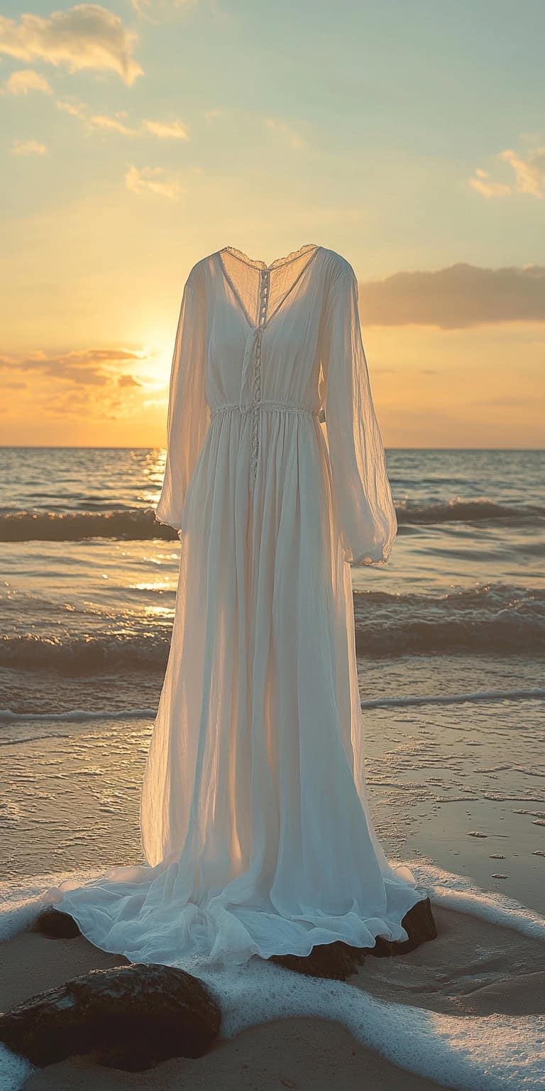 jakecain7 A photorealistic image of a white linen summer wedd eee0f155 9d89 40c2 96e8 07409ed35a59 2