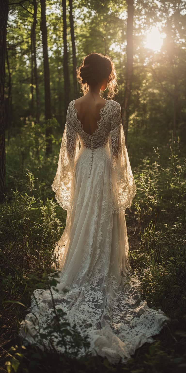 jakecain7 A photorealistic image of the bell sleeved flowy we 8f4ffcfe 060c 4d5a 893a 995d2dc420bf 2