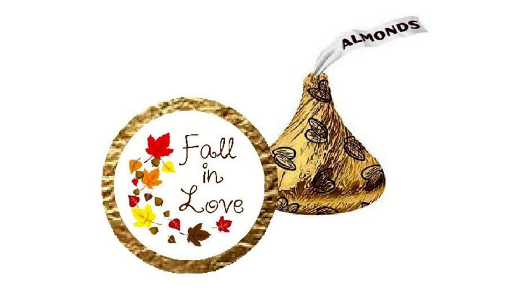 Fall in Love Personalized Stickers