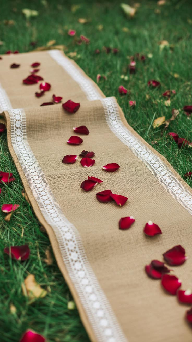 a close up photograph of a beige burlap fVnq9UZiTOqNeg PreuV9Q FfbBrjuTRAWBa GJbIdpYg