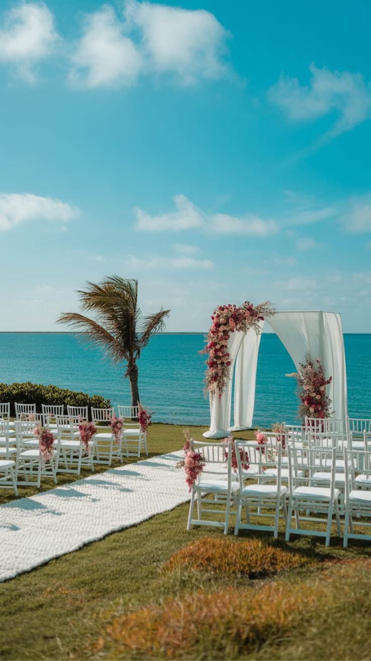 a photograph of an elegant beach wedding 7RFOLBaLQ4mxuQTCqLGcGQ mgnru6M5TKiBh30hn 3LXA