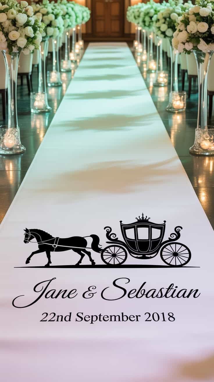 a photograph of an elegant wedding aisle 96smyMP Rj6hlkyLzmURWg OiyNvbzZQCCuJWgB8fOERw