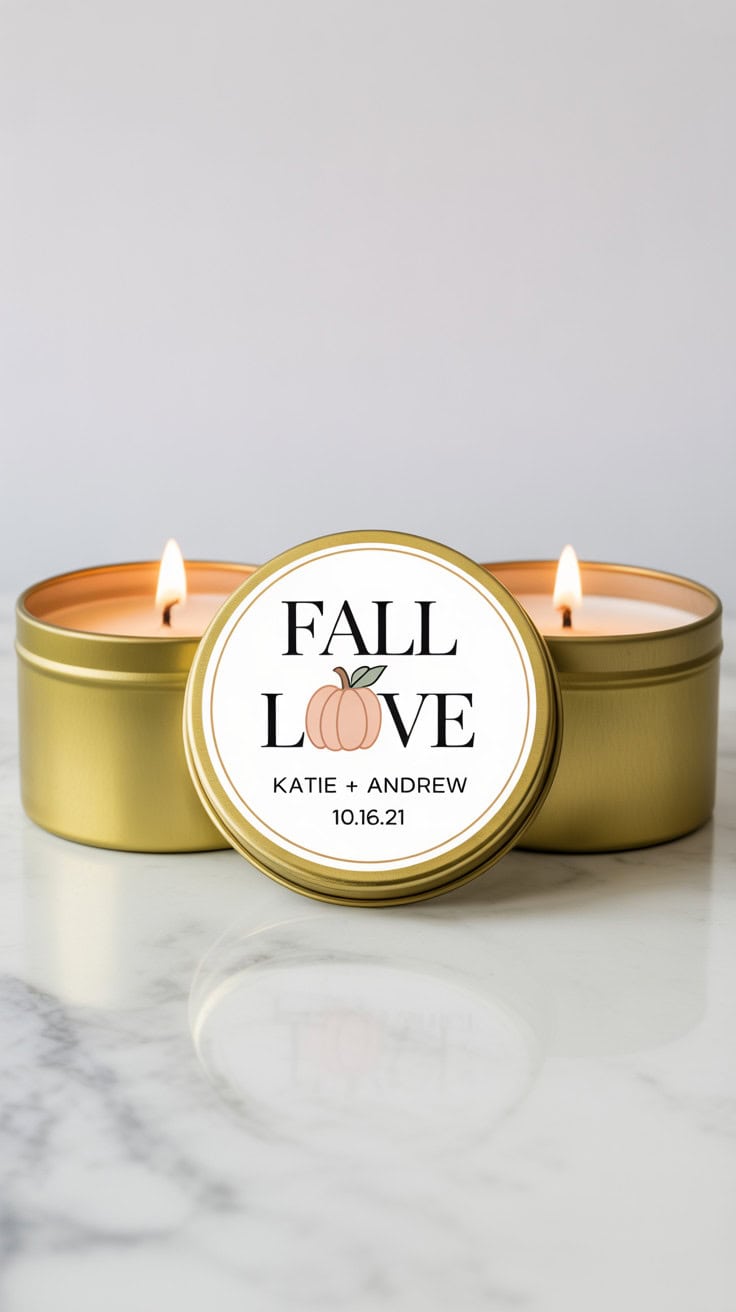 a product photo of two gold colored