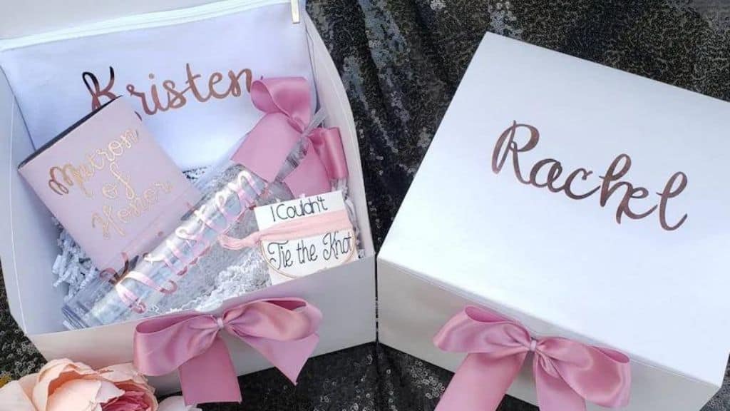 Personalized Bridesmaid Proposal Box