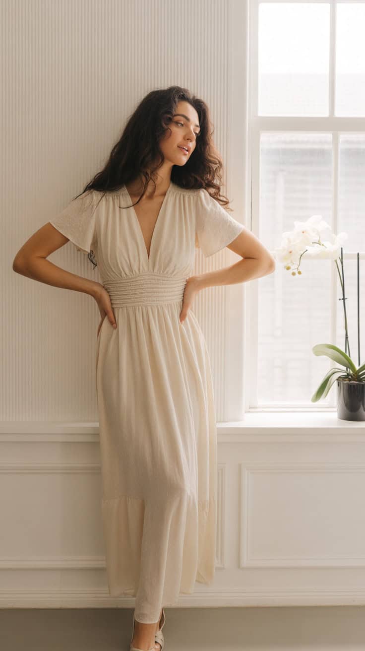 a soft elegant fashion photograph