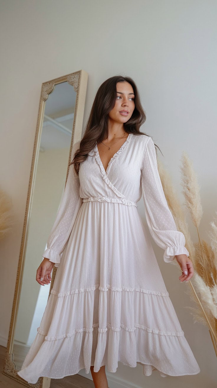 a woman standing in a room with a light gGSLMocJS5 FR16zNbW9IA T22q hLfRAumVUW0VfmqZA