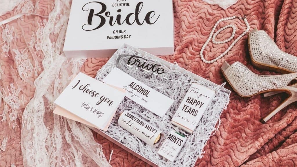Wedding Day Essentials Gift for Bride