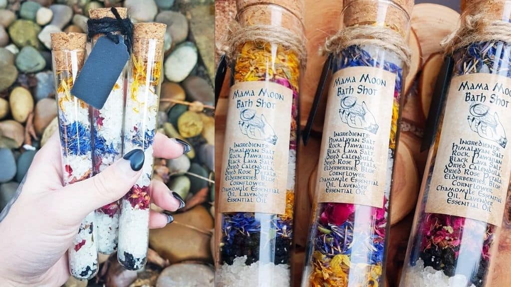 Unique Bridesmaid Bath Shot Wedding Favour