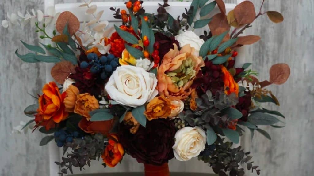 Berry Bouquet Artificial Flower Arrangement