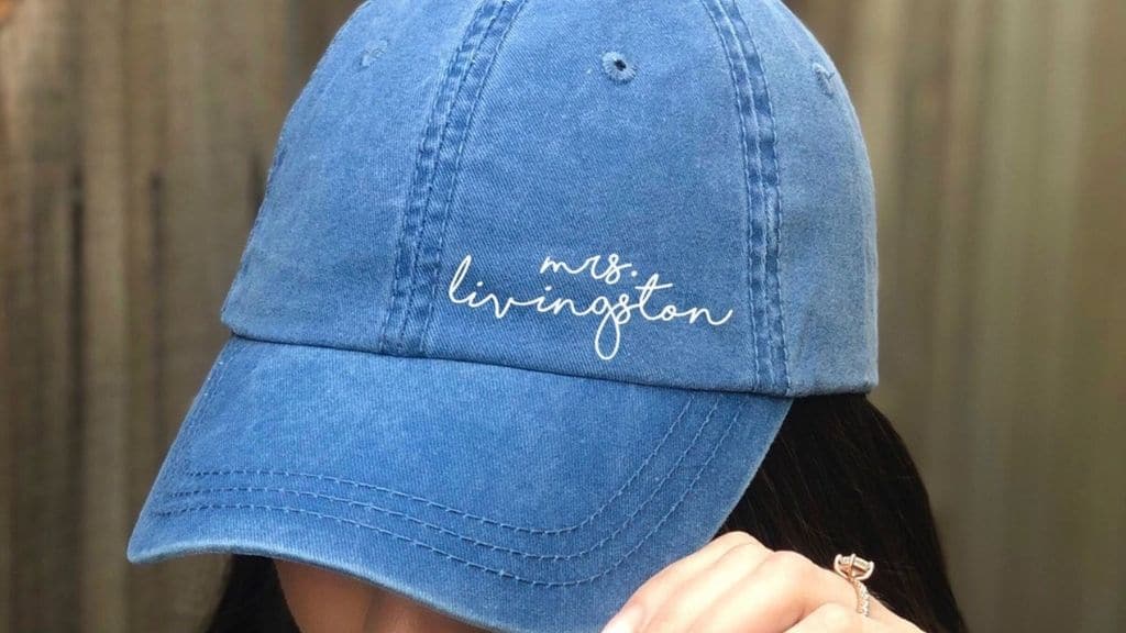 Classic Bridal Baseball Hat