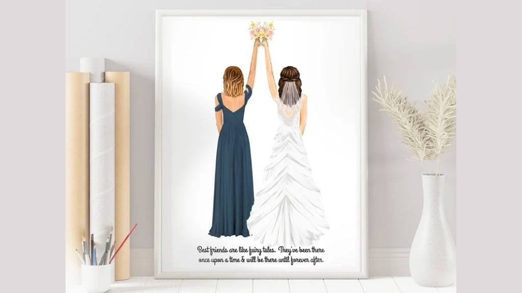 Customized Hand-Painted Portrait