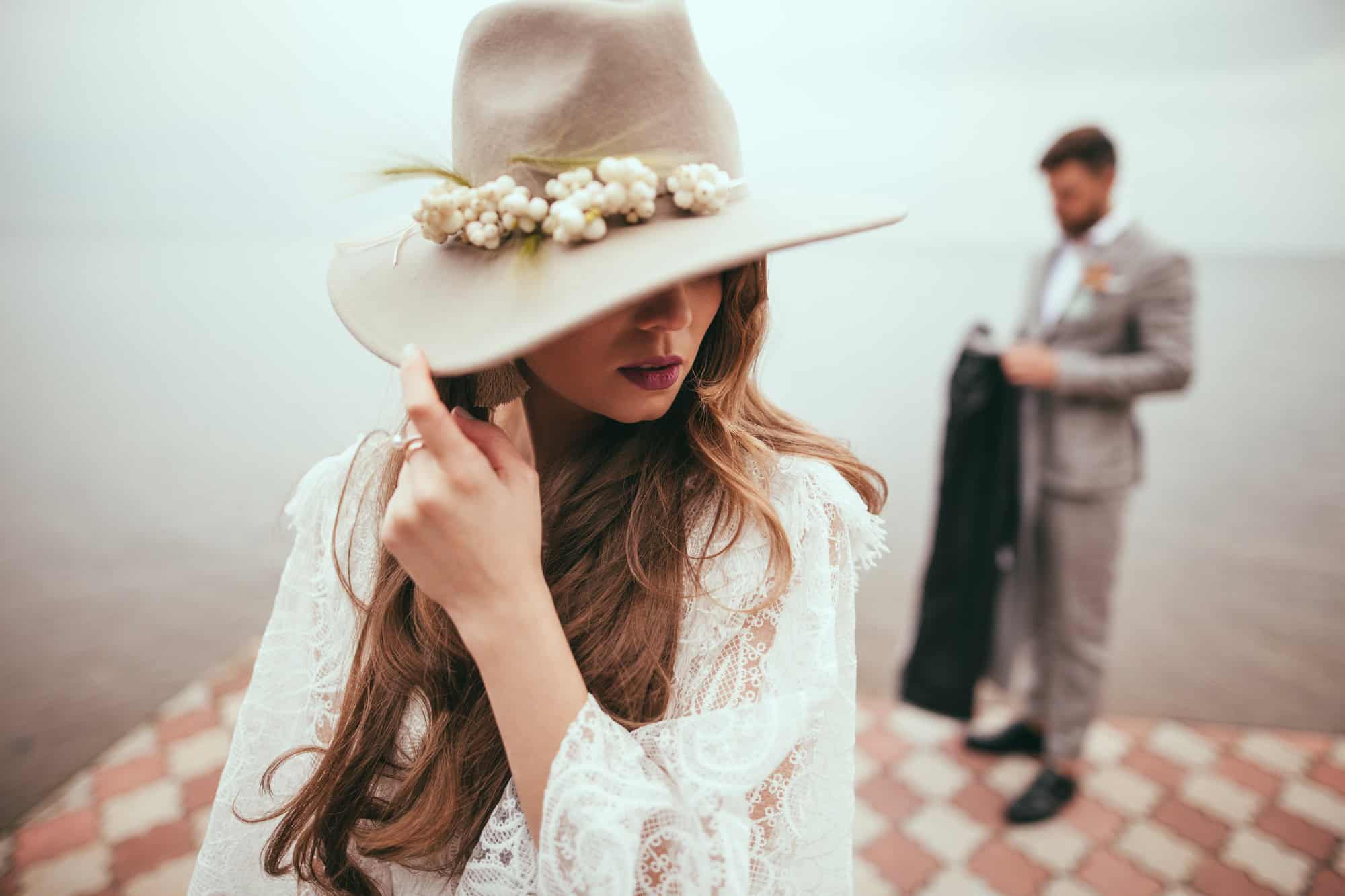 wedding hats for bride