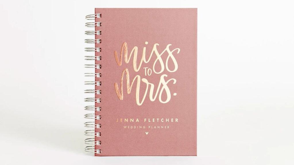 Personalized Wedding Planning Book