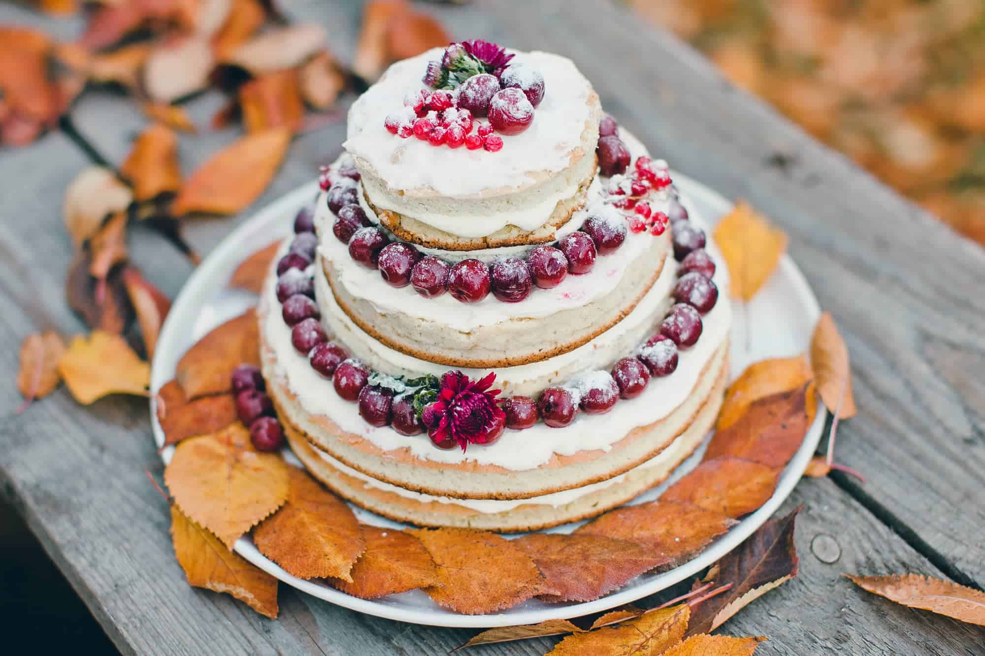 Fall Wedding Cakes