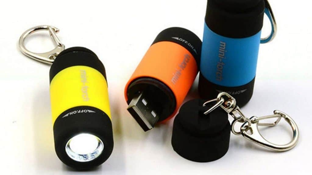 2 Pack Rechargeable Mini LED Flashlights