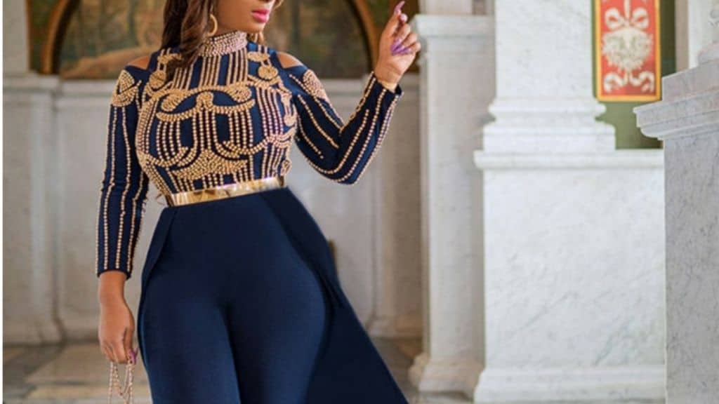 Majesty Cape Jumpsuit