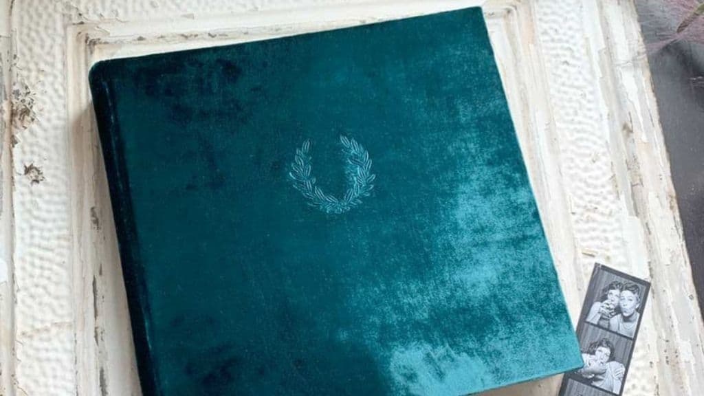 Velvet Photo Album with Optional Frame