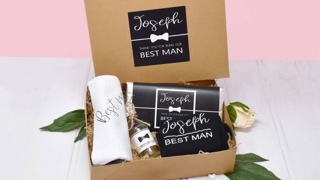 Personalised Groomsman Gift Box