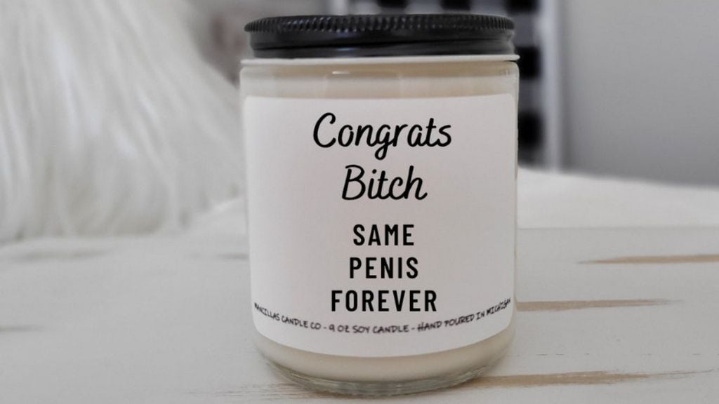Hilarious Hand-Poured Soy Candle