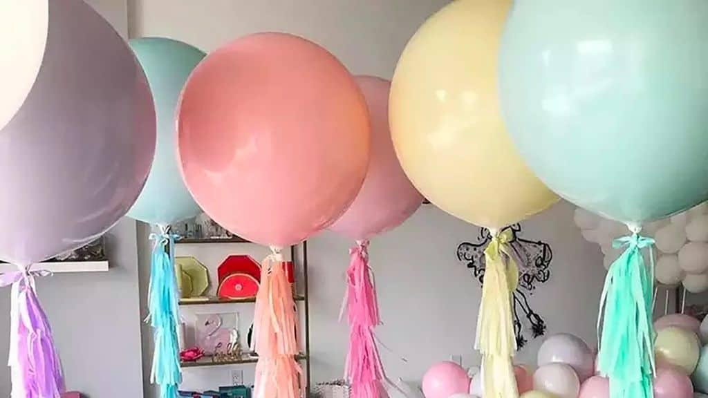 36 Inch Jumbo Pastel Macaron Balloon