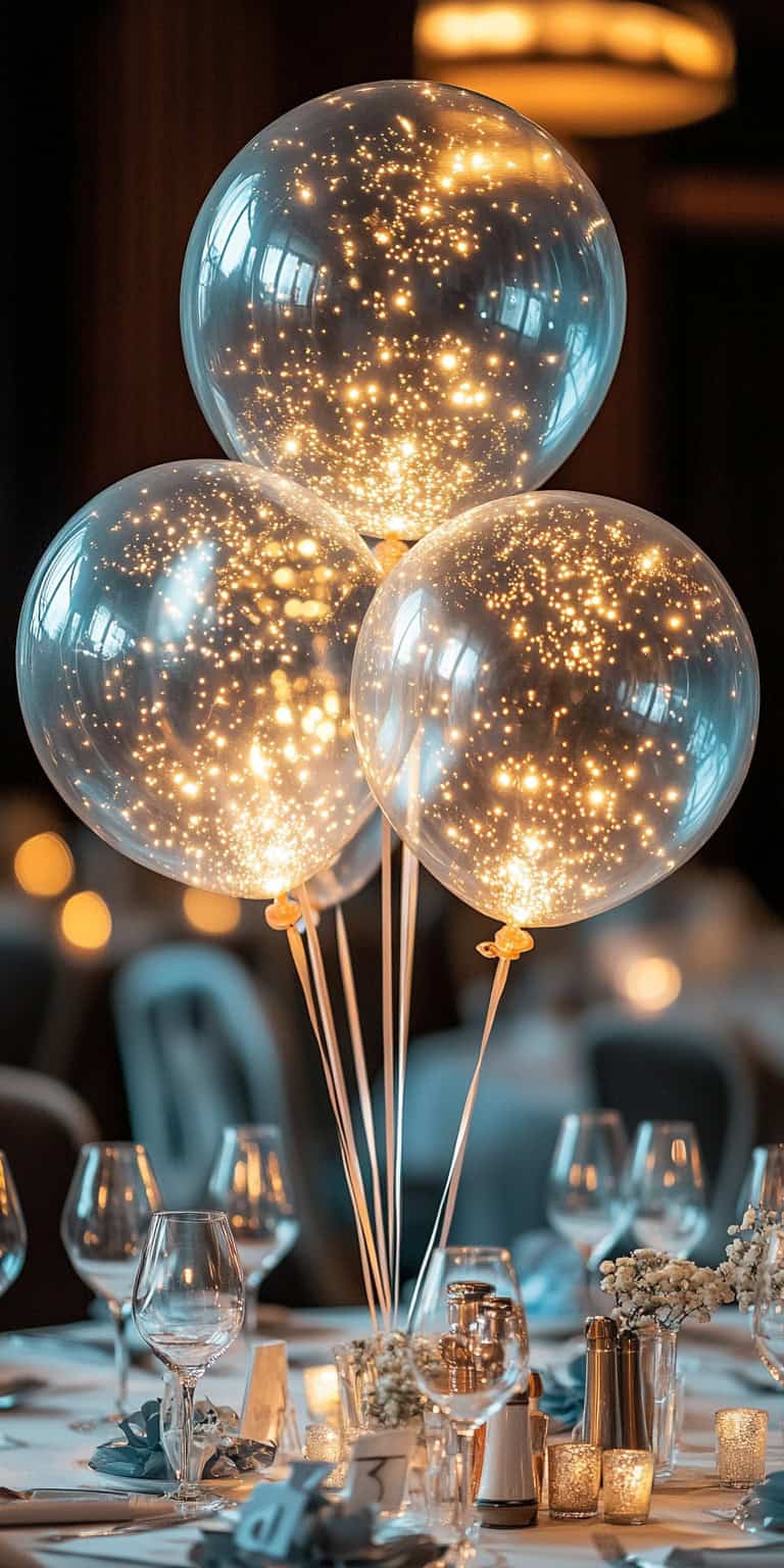 LED Clear Balloons 1