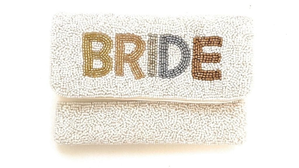 Small BRIDE Clutch Purse