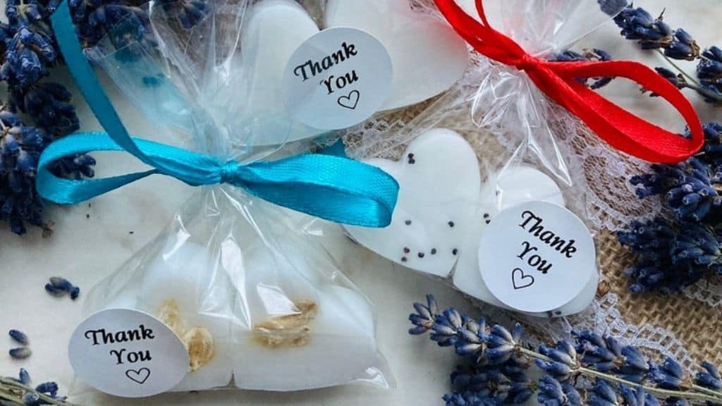 Mini Lavender Fragrance Heart Soap