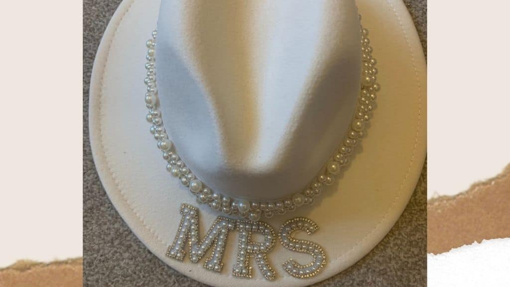 Pearl Mrs Fedora Hat