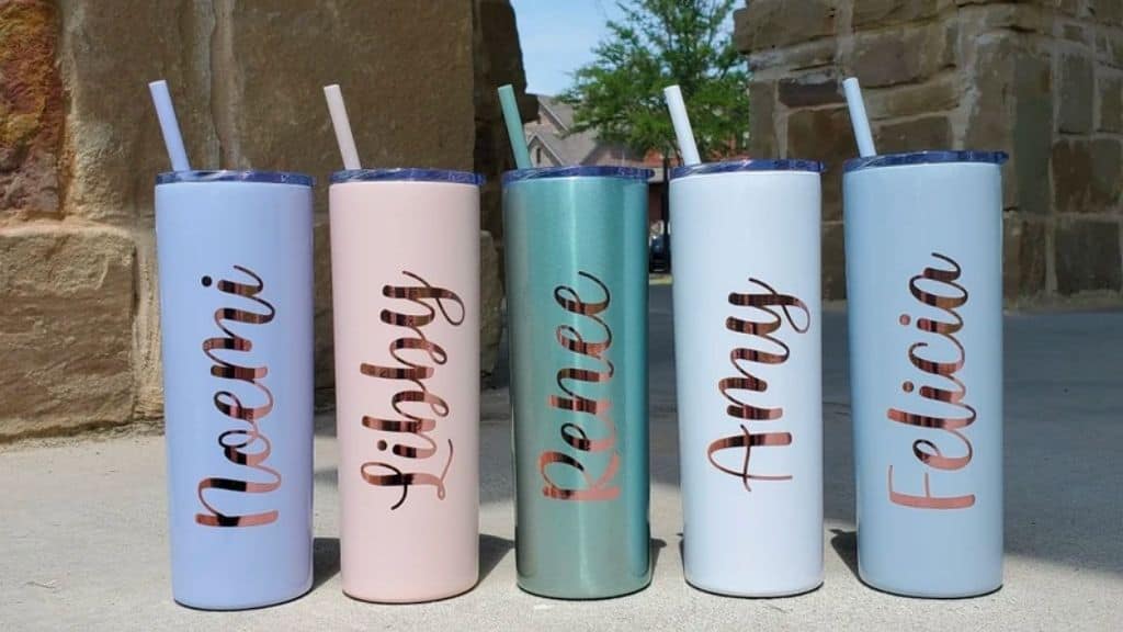 Personalized Insulated Tumbler with Straw