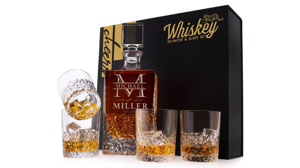 Personalized Whiskey Decanter Set