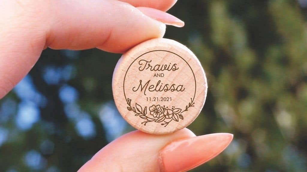 Personalized Natural Cork Wine Stoppers