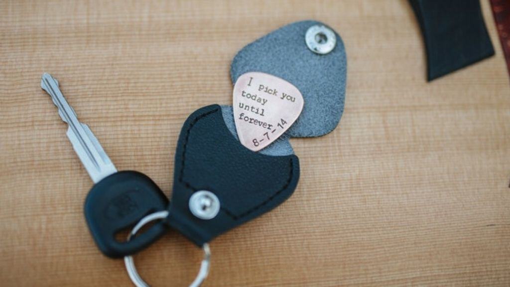 'Pick' and Grin Personalized Guitar Pick