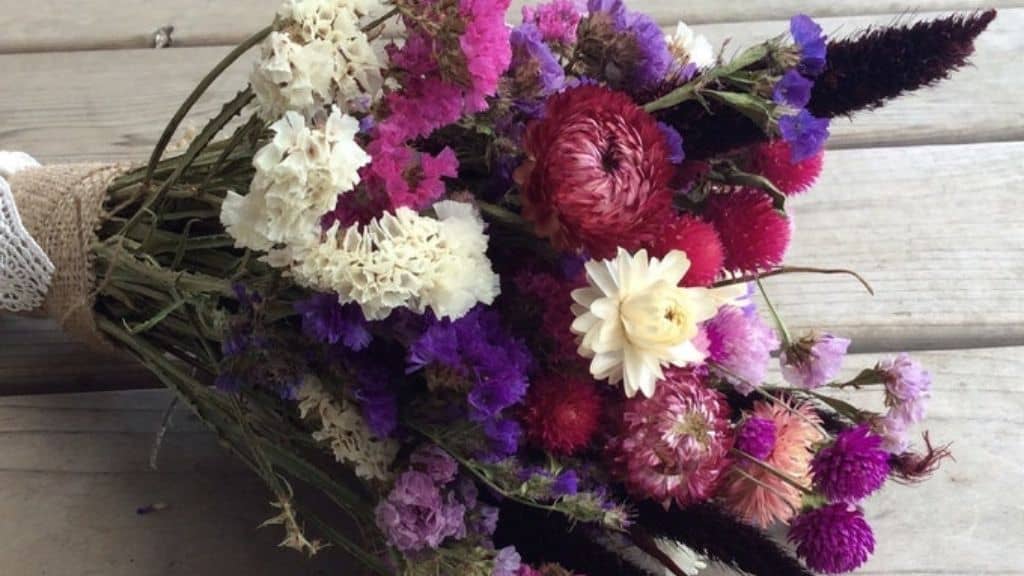 Home-Grown Dried Flower Bouquet