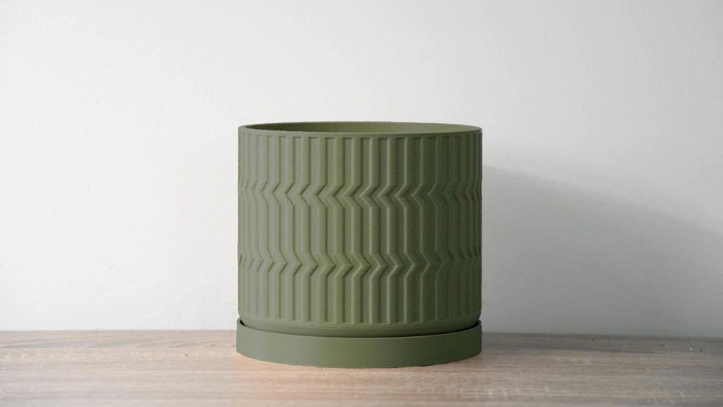 Mabel Matte Dark Green Planter