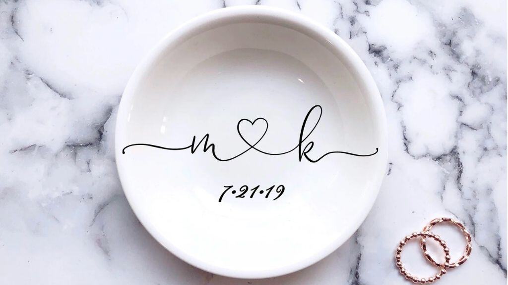 Personalized Ring Dish