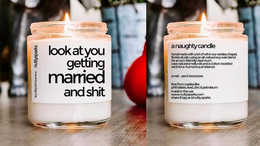 Look at You Getting Married Soy Candle