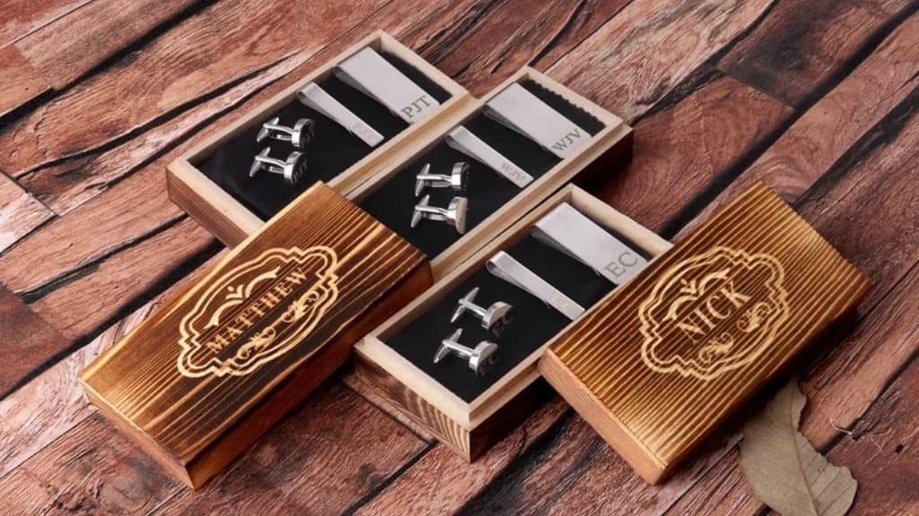 Custom Engraved Groomsmen Gift Set